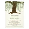 Willow Tree Wedding Invitation Card