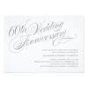 60Th Wedding Anniversary Invitation Card
