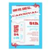 Admit One Carnival Birthday Party Invitation Card
