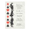 Alice In Wonderland Cards Tea Party Birthday Invitation Card