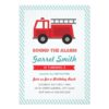 All Fired Up Kids Birthday Party Invitation Card