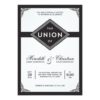 Art Deco Wedding Invitation Card