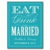 Be Married | Save The Date Announcement Postcard