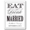 Be Married | Save The Date Announcement Postcard