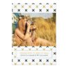 Black And Gold Modern Graduation Invitation Card