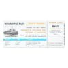 Boarding Pass Cruise Wedding Invites With Rsvp Invitation Card