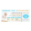 Boarding Pass Destination Wedding Tickets Invitation Card
