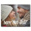 Bold Script | Photo Save The Date Postcard