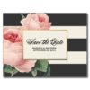 Botanical Glamour | Save The Date Postcard
