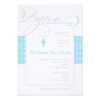 Boy Baptism Invitation Card