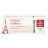 Bridal Shower Boarding Pass To Paris France Invitation Card