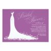 Bridal Shower Invitation | Elegant Wedding Gown Invitation Card
