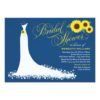 Bridal Shower Invitation | Sunflower Wedding Gown Invitation Card