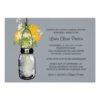 Bridal Shower Mason Jar And Wildflowers Invitation Card