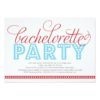Bright Lights Bachelorette Party Invitation Card