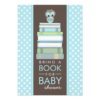 Bring A Book Sweet Owl Baby Shower Invitation Card