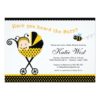 Bumble Bee Baby Shower Invitation Card