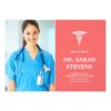 Caduceus Medical Graduation Photo Invitation Card