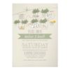 Campground Map Camping Wedding Invitation Card