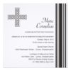 Celtic Cross First Holy Communion Invitation Square Invitation Card