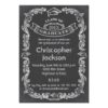 Chalkboard Graduation Invitation Card