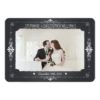 Chalkboard Mason Jar Wedding Photo Thank You Card Invitation Card