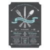 Chalkboard Rehearsal Dinner Invitation Card