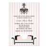 Chic Bridal Shower Invitation Card