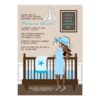 Chic Modern Mom Contemporary Baby Shower Invitation Card
