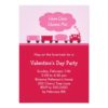 Choo Choo Train Valentine'S Party Invitation Card