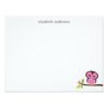 Cute Single Owl Custom Thank You Notes Paper Invitation Card