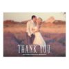 Cutest Thanks | Wedding Thank You Photo Card Invitation Card