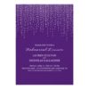Elegant Hanging Lights Rehearsal Dinner Invitation Card