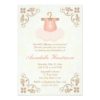 Fancy Ballerina Tutu Birthday Invitation Card
