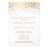 Faux Gold Foil Elegant Engagement Party Invitation Card