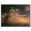 Fireflies Mason Jar Tree Rustic Save The Date Postcard