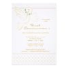 First Communion Invitation Card