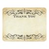 Flat Wedding Thank You Cards | Vintage Flourish