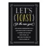 Pretty Vintage | New Year'S Eve Party Invitation Card