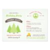 Fun Birthday Camp Out Invitation Card