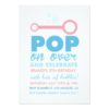 (Girl) Bubble Party Themed Birthday Invitation Card