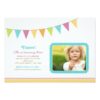 Girl'S Photo Birthday Invitation | Party Banner Invitation Card