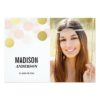Glamour Faux Foil | Graduation Party Invitation Card