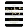 Glitter And Glam | Bachelorette Party Invitation Card