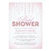 Glitter Look Bridal Shower Invitation Card