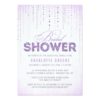 Glitter Look Bridal Shower Invitation Card