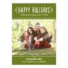 Happy Holidays Photo Card | Joy Love Peace Wishes Invitation Card