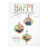 Holiday Ornaments Photo Card Invitation Card