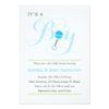 It'S A Boy Baby Rattle | Baby Shower Invitation Card