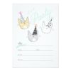 Party Hat Cats Invitation Card